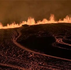 Tertidur 800 Tahun, Gunung Berapi Reykjanes di Islandia Meletus