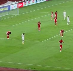 Babak I: Timnas Indonesia Unggul 1-0 Atas Bahrain Berkat Gol Ole Romeny