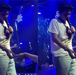 Momen Uan Juicy Luicy Kaget saat Penonton Kasih Uang Saweran Tapi Disuruh Buka Celana