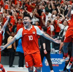 Hector Souto Nangis Usai Bawa Timnas Futsal Indonesia ke Final Piala Asia 2026