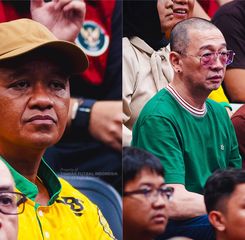Bahlil Hingga Coach Justin Nonton Laga Timnas Futsal Indonesia vs Jepang