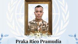 Prajurit UNIFIL Praka Rico Pramudia Gugur Usai Jalani Perawatan Akibat Serangan di Lebanon