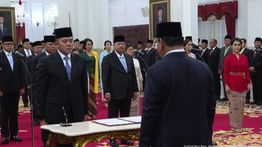 Mayor Teddy Resmi Dilantik Jadi Sekretaris Kabinet