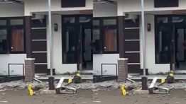 2 Perwira Polisi Luka Usai Massa Perguruan Silat Kepung Polsek Watulimo Trenggalek