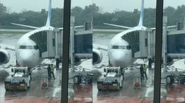 Garuda Indonesia Turunkan Penumpang Usai Ada Kerusakan di Pintu Kaca Pesawat