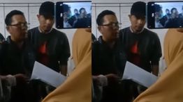 Ayah Korban Kecelakaan Bus ALS Terlihat Tegar Lihat Jenazah Istri dan Anaknya