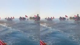 Viral Sound Horeg Digelar di Laut