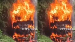 Viral Bus Pahala Kencana Rute Madura-Jakarta Hangus Terbakar