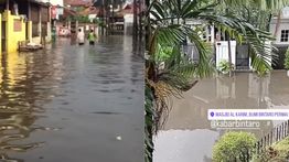 Hujan Deras Lumpuhkan Bintaro, Sejumlah Titik Terendam Banjir