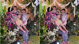 Momen Maia Estianty dan Ahmad Dhani Ikuti Proses Siraman Al Ghazali