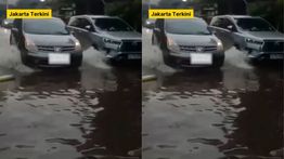 Banjir Terjang Kawasan Jalan Pulo Raya Jakarta Selatan