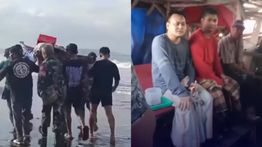 Perjuangan Nelayan Menembus Ombak, Temukan Korban KMP Tunu Pratama Jaya yang Tenggelam