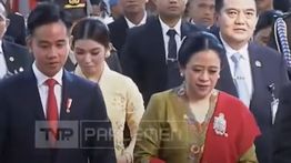 Gibran Langsung Disambut Puat saat Tiba Jelang Sidang Tahunan MPR