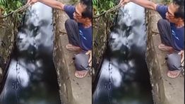 Pipa Minyak PT Vale di Luwu Timur Bocor, Air Selokan Berubah Jadi Hitam