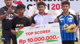 Jirayu Borong 2 Kategori, Ini Daftar Peraih Penghargaan Nusantara Open U-16 2025