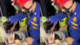 Viral Damkar Kota Depok Evakuasi Anak Masuk Pengering Mesin Cuci, Kok Bisa?