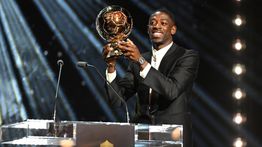 Momen Tangis Haru Ousmane Dembele Usai Raih Ballon d'Or 2025
