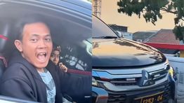 Sopir Mobil Pajero Berplat Polri yang Viral di Bandung Ditangkap