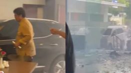 Viral Mobil Listrik Tabrak Lobi Hotel di Klaten Hingga Pengunjung Berhamburan
