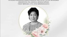 Innalillahi, Pendiri dan Eks Rektor Universitas Esa Unggul Dahniar Kemala Meninggal Dunia