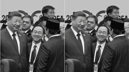 Detik-detik Presiden Xi Jinping Hampiri Prabowo di KTT APEC