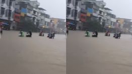 Hujan Deras Rendam Sejumlah Ruas Jalan di Medan, Banyak Kendaraan Mogok