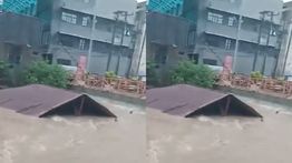 Rumah Ikut Hanyut saat Kota Medan Dilanda Banjir Besar