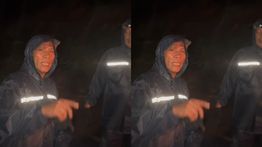 Mobil Rombongan Bupati Tapteng Masinton Pasaribu Tertimpa Longsor