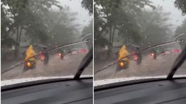 Jakarta Hujan Deras, Pintu Barat Ragunan Banjir