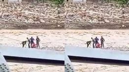 Viral Aksi Heroik 3 Prajurit TNI Selamatkan Warga yang Jatuh ke Sungai di Aceh Tengah