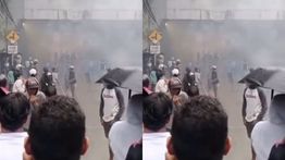 Viral Tawuran Pecah di Bawah Terowongan Stasiun Manggarai