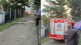 Bakar Sampah Picu Kebakaran, Dua Rumah Ludes di Belakang RS Premier Bintaro