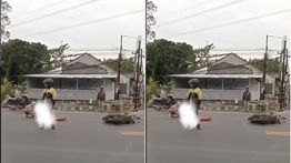 Kecelakaan Maut Harley Davidson vs Jupiter MX di Kulon Progo, 1 Meninggal Dunia