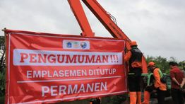 DLH DKI Tegaskan Sopir Truk Sampah Tak Buang Sampah ke Kali Pesanggrahan