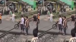 KAI Laporkan Warga yang Blokir Rel Kereta di Lampung ke Polisi