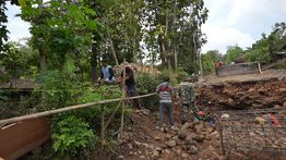 Menanti 20 Tahun, Warga Desa Nglembu Boyolali Segera Punya Jembatan Gantung Permanen