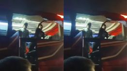 Kaca Bus Aremania Hancur Diserang OTK di Tol Waru Jatim Hendak Menuju Bandung