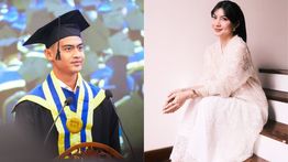 Pratama Arhan Ditemani Selebgram Cantik Inka Andestha saat Wisuda