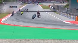 VIDEO: Alex Marquez Kecelakaan Hebat di MotoGP Catalunya, Balapan Sempat Dua Kali Red Flag