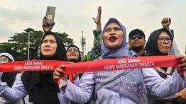 Menag Minta Anggaran Rp9,6 Triliun ke DPR untuk Kesejahteraan Guru Agama