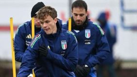 Timnas Italia harus merelakan tidak diperkuat salah satu pemain belakang terbaiknya yaitu Giorgio Scalvini di Euro 2024.