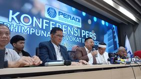 Pengacara ternama Otto Hasibuan menerima dengan baik kedatangan lima terpidana kasus dugaan pembunuhan Vina Cirebon di PERADI Tower.