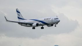 Pesawat milik Israel El Al mendarat darurat di Bandara Antalya, Turki pada Minggu lalu untuk mengisi bahan bakar.