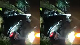 Beredar video memperlihatkan pemobil secara sengaja menabrakan motor yang dikendarai tiga orang sambil membawa senjata tajam di Exit Tol Bawen, Kecamatan Semarang.