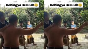 Terlihat pemilik rumah merasa geram dengan perilaku pengungsi rohingya di Pekanbaru. Hal tersebut menjadi viral di media sosial.