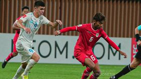 Timnas Indonesia U-20 harus puas bermain imbang tanpa gol dalam lanjutan Piala Asia U-20 2025 Grup C matchday ketiga di Shenzhen Youth Football Training Base Centre Stadium, Rabu 19 Februari 2025.