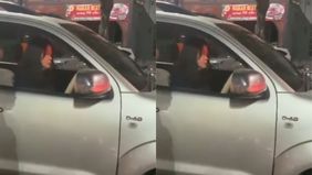 Memperlihatkan seorang wanita pengemudi mobil Fortuner yang diduga dalam keadaan mabuk menabrak mobil Isuzu dan Daihatsu Xenia. Hal tersebut menjadi viral di media sosial