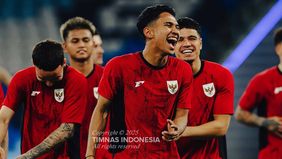 Timnas Indonesia harus tertinggal 0-2 atas Australia dalam lanjutan Kualifikasi Piala Dunia 2026 Zona Asia Grup C di Stadion Allianz, Kamis 20 Maret 2025.