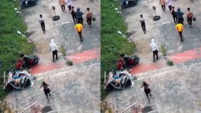 Beredar video terlihat seorang siswa ditelanjangi di sebuah lapangan di Wilayah Karet Kuningan, Setiabudi, Jakarta Selatan. Hal tersebut menjadi viral di media sosial.