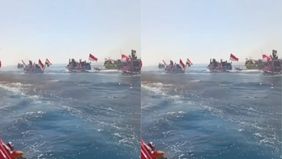 Viral Sound Horeg Digelar di Laut